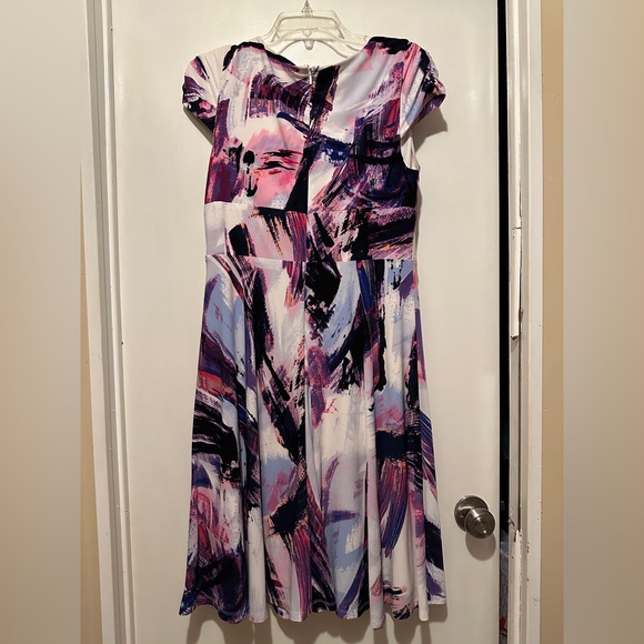 DKNY colorful sleeveless dress and purple maxi dress bundle! - Picture 2 of 11